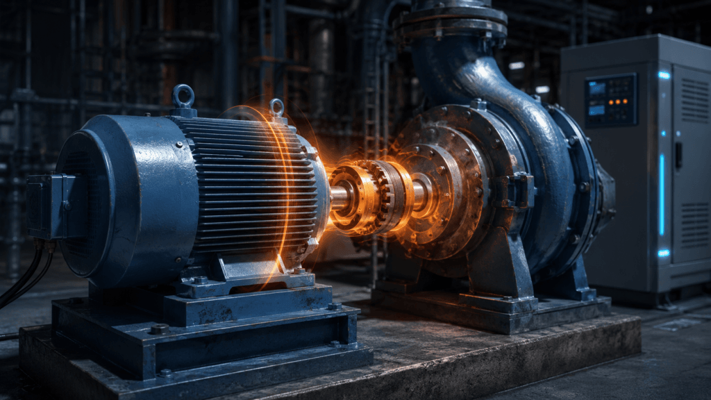 High inertia motor load causing VFD fault during acceleration