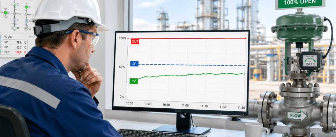 Do Not Tune a PID Loop That Has Reached Its Limit