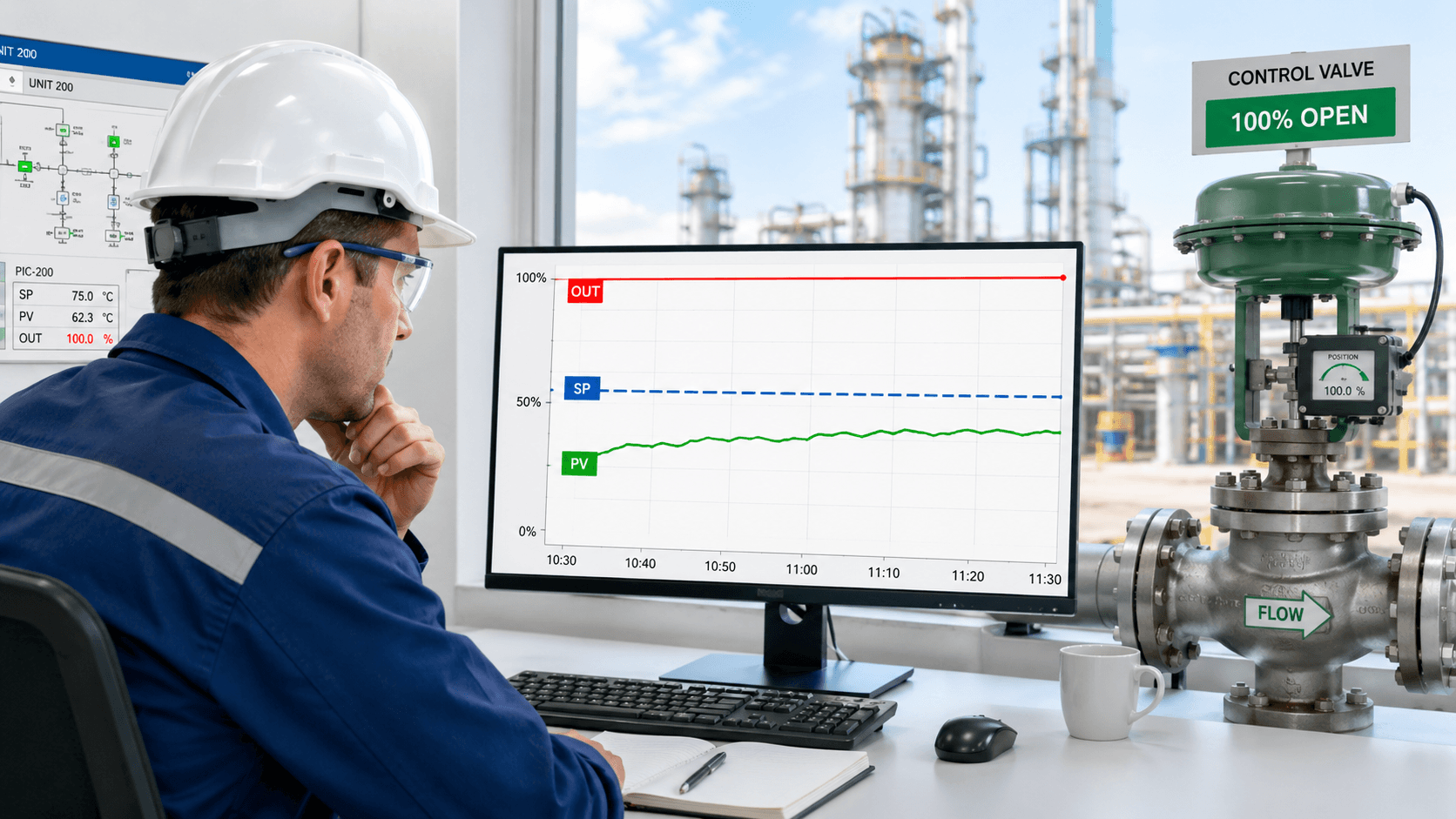 Do Not Tune a PID Loop That Has Reached Its Limit