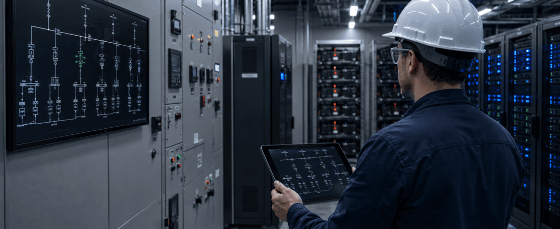 Reading a Data Center Electrical Single Line Diagram