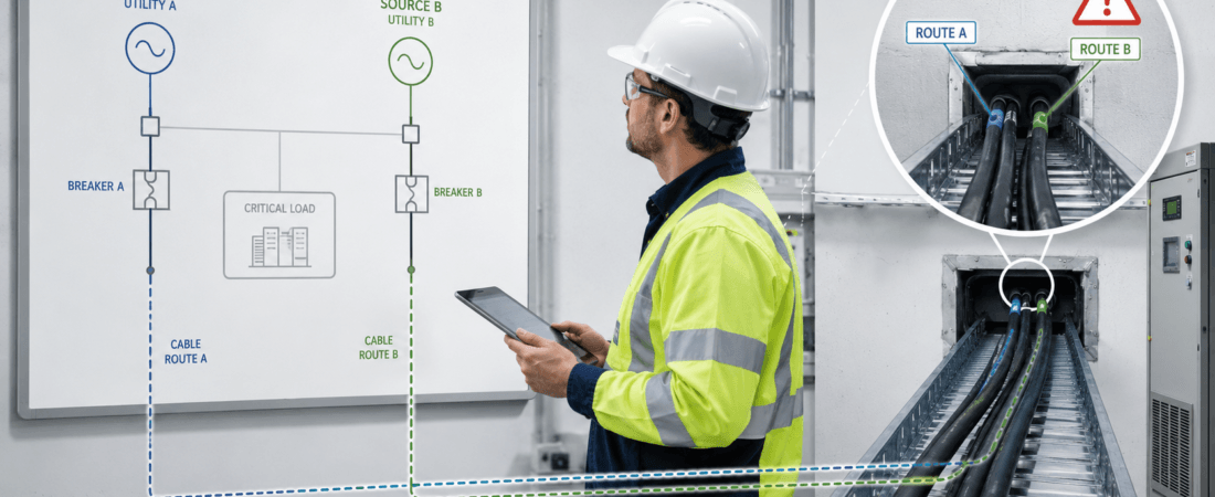 One Cable Route Can Defeat an Entire Redundancy Design