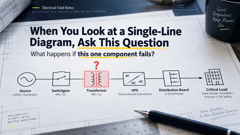 When You Look at a Single-Line Diagram, Ask This Question