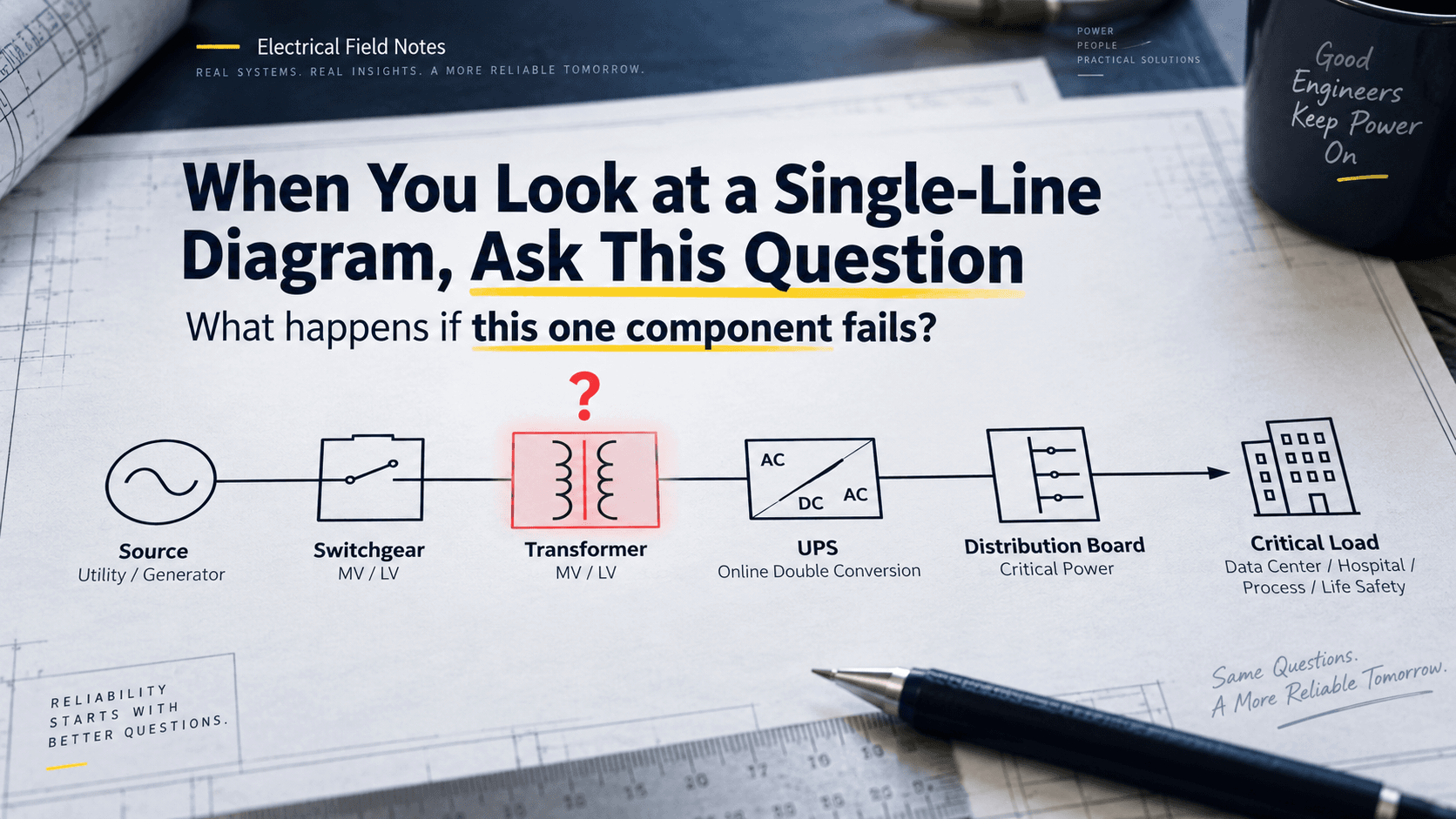 When You Look at a Single-Line Diagram, Ask This Question