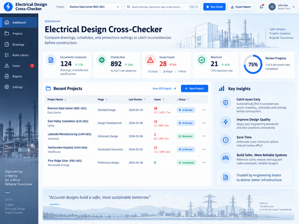 Electrical Design Cross-Checker: What If Design Documents Could Check Each Other?